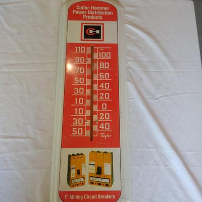 CUTLER-HAMMER POWER DISTRIBUTION PRODUCTS METAL THERMOMETER