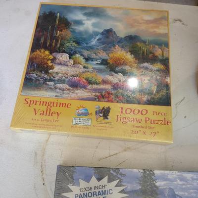 WORLD GLOBE & TWO NEW PUZZLES