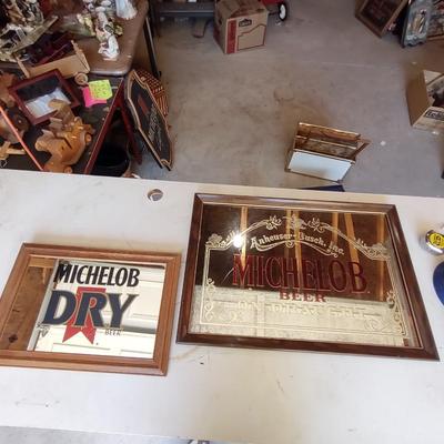 MICHELOB BEER MIRRORED SIGNS