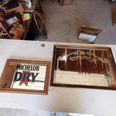 MICHELOB BEER MIRRORED SIGNS
