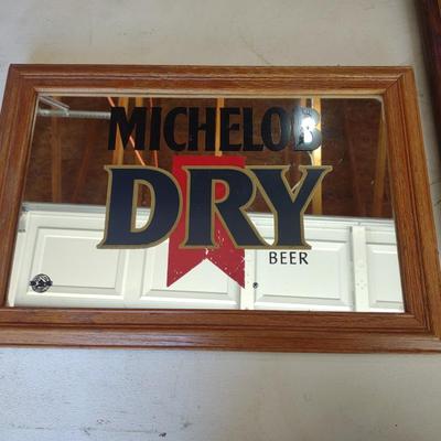 MICHELOB BEER MIRRORED SIGNS