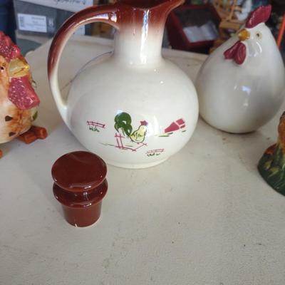 ROOSTER DECOR & SERVING PIECES