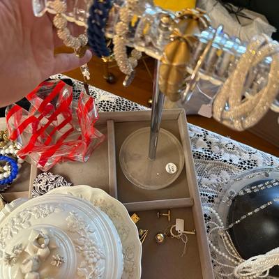 Sale Photo Thumbnail #4: - Display pieces, table, lights, table cloth, items in the back are not included. 

NO CHERRY PICKING or taking ONLY the items you want and leaving the rest or you will be banned! Please arrive with enough time to load. Bring boxes/any tools to assemble /