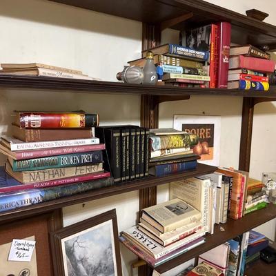 Sale Photo Thumbnail #52: - Wall shelf is not included. 

NO CHERRY PICKING or taking ONLY the items you want and leaving the rest or you will be banned! Please arrive with enough time to load. Bring boxes/any tools to assemble /dolly/people to help load/etc.
- Questions? Call Sha