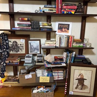 Sale Photo Thumbnail #50: - Wall shelf is not included. 

NO CHERRY PICKING or taking ONLY the items you want and leaving the rest or you will be banned! Please arrive with enough time to load. Bring boxes/any tools to assemble /dolly/people to help load/etc.
- Questions? Call Sha