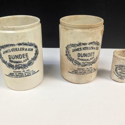 James Keiller & Son's Dundee Marmalade Jars #21
