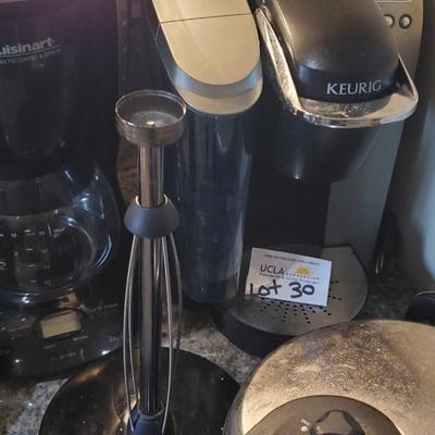 Coffee Makers & waffle maker + misc