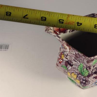 Antique Chintz Pattern Jug/Pitcher- Approx 5 1/2" Tall