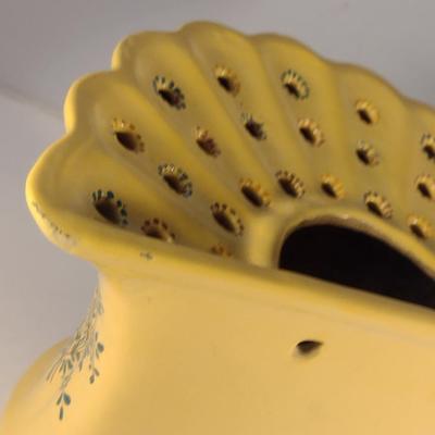 Sale Photo Thumbnail #107: Early French Faience Wall Pocket.  Possibly circa 1700's.