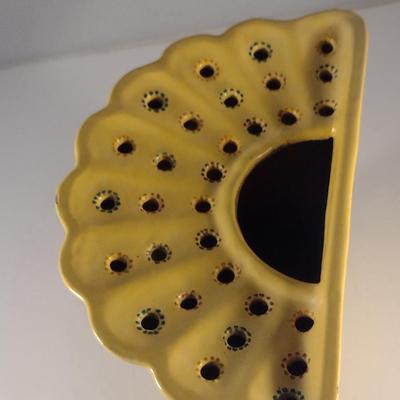 Sale Photo Thumbnail #110: Early French Faience Wall Pocket.  Possibly circa 1700's.