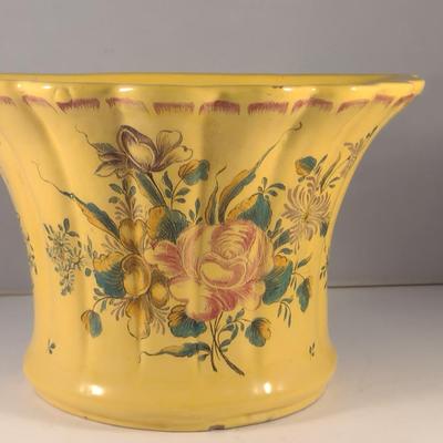 Sale Photo Thumbnail #103: Early French Faience Wall Pocket.  Possibly circa 1700's.