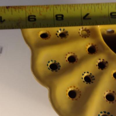 Sale Photo Thumbnail #114: Early French Faience Wall Pocket.  Possibly circa 1700's.