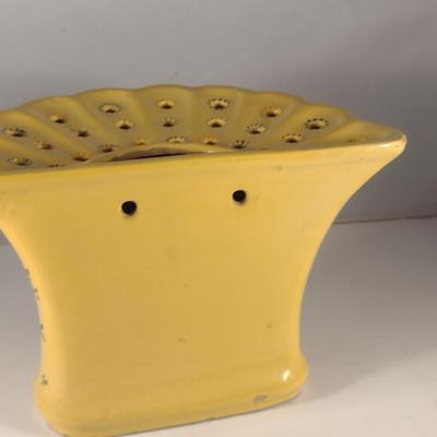 Sale Photo Thumbnail #106: Early French Faience Wall Pocket.  Possibly circa 1700's.