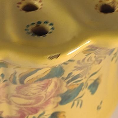 Sale Photo Thumbnail #105: Early French Faience Wall Pocket.  Possibly circa 1700's.