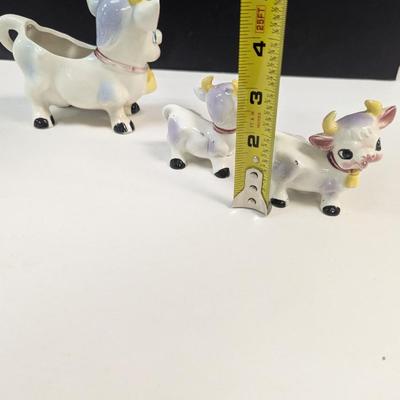 Sale Photo Thumbnail #755: Japanese Bull Cow Creamer & Salt & Pepper Shakers