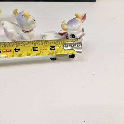 Sale Photo Thumbnail #756: Japanese Bull Cow Creamer & Salt & Pepper Shakers