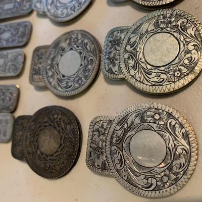 Large Lot - 800 Silver Money Clips