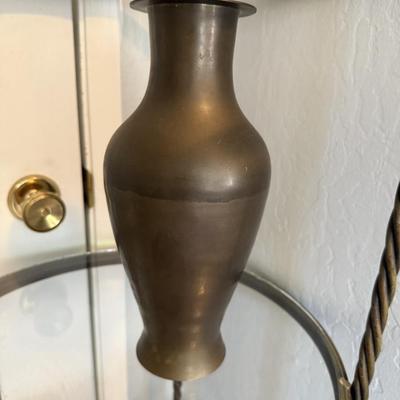 Sale Photo Thumbnail #81: Medium sized metal vase