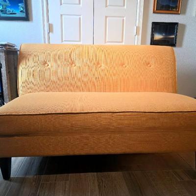 Modern loveseat sofa