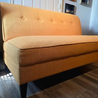 Modern loveseat sofa