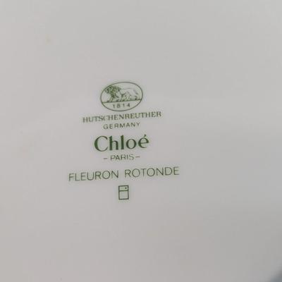 Sale Photo Thumbnail #849: Hutschenreuther Fleuron Chloe’ Paris Rotonde Set