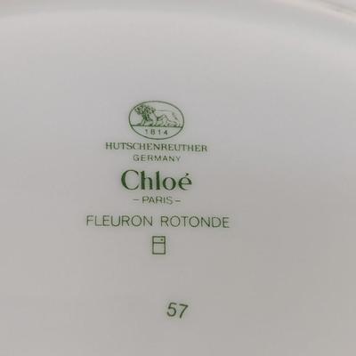Sale Photo Thumbnail #883: Hutschenreuther Fleuron Chloe’ Paris Rotonde Platters