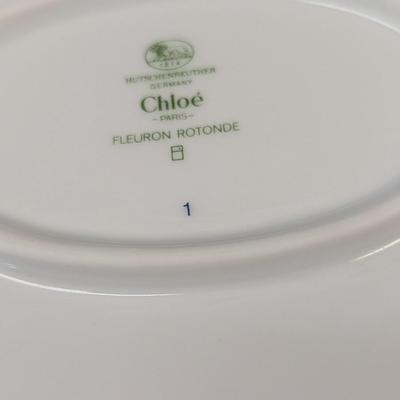 Sale Photo Thumbnail #882: Hutschenreuther Fleuron Chloe’ Paris Rotonde Platters