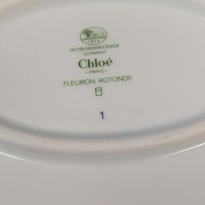 Sale Photo Thumbnail #886: Hutschenreuther Fleuron Chloe’ Paris Rotonde Platters