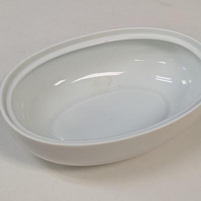 Sale Photo Thumbnail #894: Hutschenreuther Fleuron Chloe’ Paris Rotonde Oval Bowls With Lids