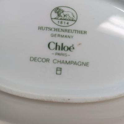 Sale Photo Thumbnail #896: Hutschenreuther Fleuron Chloe’ Paris Rotonde Oval Bowls With Lids