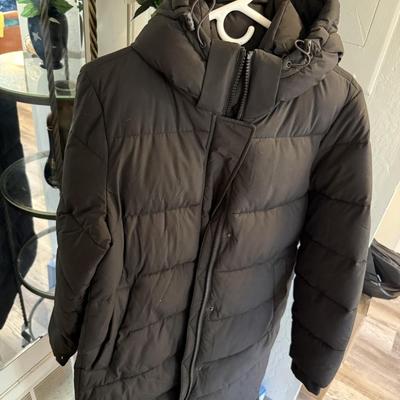 Sale Photo Thumbnail #124: Long black winter coat