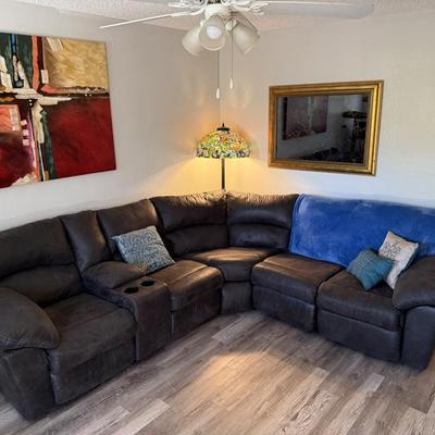 Sale Photo Thumbnail #145: Couch has a rip, come with a patch for repair