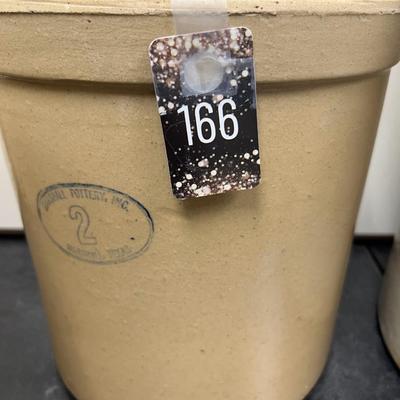 Marshall Pottery Crock (#166)