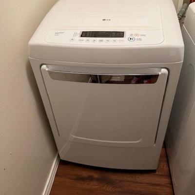 Sale Photo Thumbnail #1: LG top-load washer and matching dryer. Both are in great working condition and well-maintained.