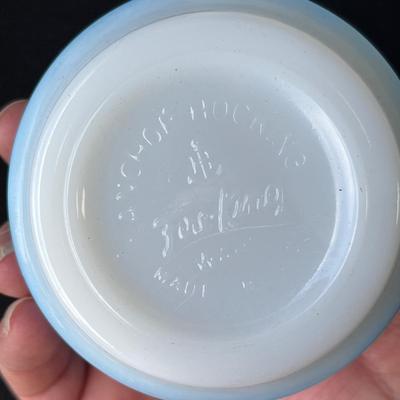 Lot 68 Fire King mugs & baking dishes