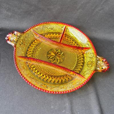 Lot 75 Rare Tiara Sandwich tray