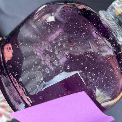 Lot 79 Amethyst footed bowl