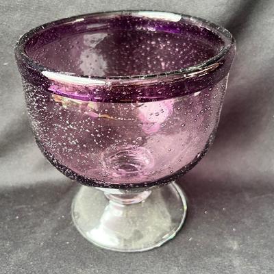 Lot 79 Amethyst footed bowl