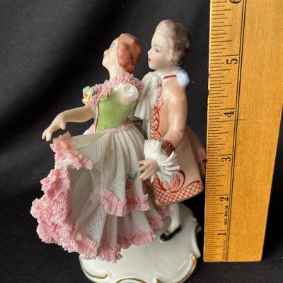 Lot 80 Dresden & Royal Doulton Figures