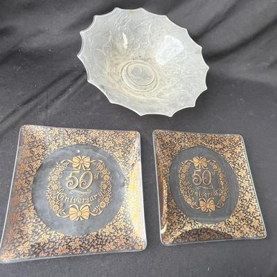 Lot 85 Assorted glass lot