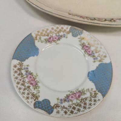 Sale Photo Thumbnail #1097: David Chapman & Sons Tea Cups & Saucers - GDA Limoges France China - K Knowles China