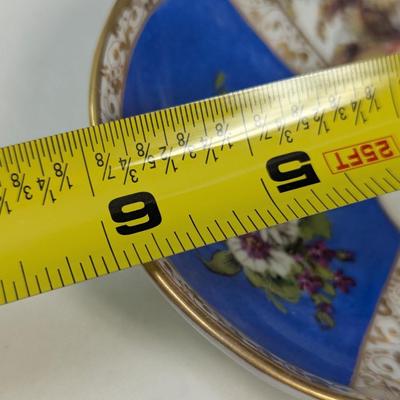 Sale Photo Thumbnail #1113: Dresden Porcelain Cup & Saucer Marked