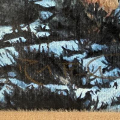 Limited Edition Framed Rod Frederick Art “Fast Break”