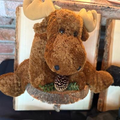 Sale Photo Thumbnail #49: Moose, Bear, and Tree
