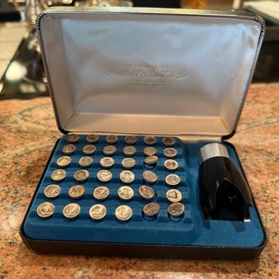 Sale Photo Thumbnail #59: 36 Coins with Case and Magnifier  - We did not weigh these 