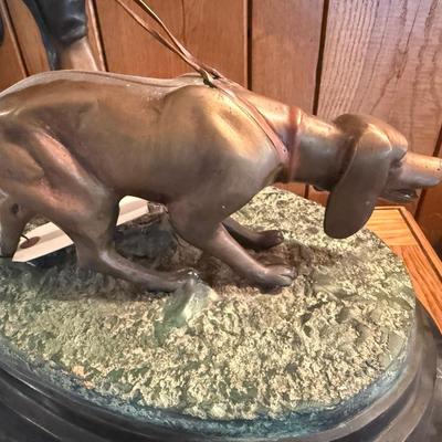 Sale Photo Thumbnail #83: Artist Unknown Approx 24”t Base Measures 19”l by 13” wide