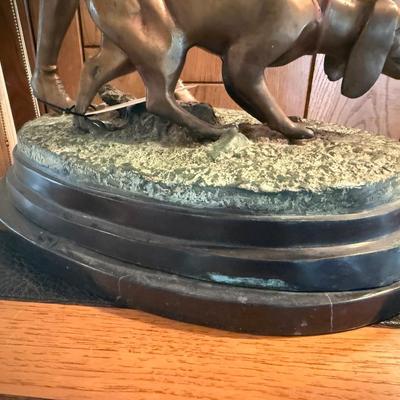Sale Photo Thumbnail #84: Artist Unknown Approx 24”t Base Measures 19”l by 13” wide