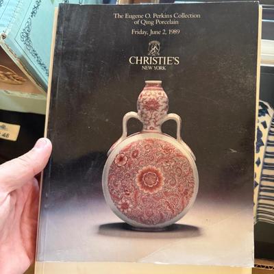 Sale Photo Thumbnail #194: Sothebys and Christies. Both soft cover and some very nice hard cover books.