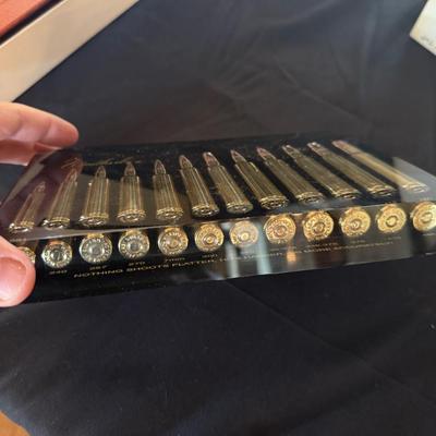 Sale Photo Thumbnail #205: Acrylic display piece with different size rounds