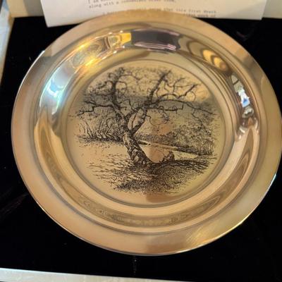 Sale Photo Thumbnail #223: Along the Brandywine by James Wyeth - 196 grams total 